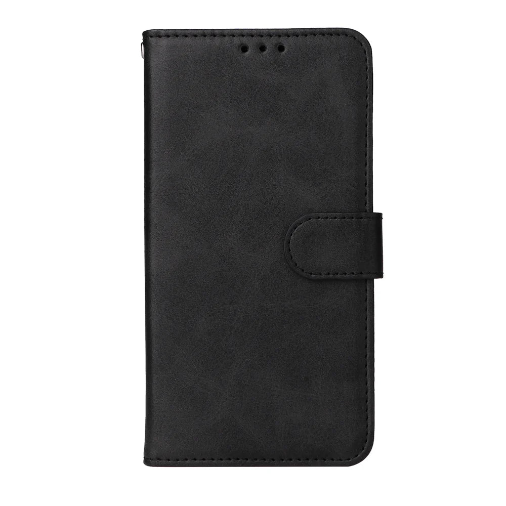 For Samsung Galaxy S26 Case Wallet PU Leather Folio Flip Phone Cover - Black - 3