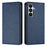 For Samsung Galaxy S26 Wallet Case RFID Blocking Litchi Texture Leather Mobile Cover - Dark Blue - 1