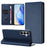 For Samsung Galaxy S26 Wallet Case RFID Blocking Litchi Texture Leather Mobile Cover - Dark Blue - 4