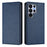 For Samsung Galaxy S26 Ultra Wallet Case RFID Blocking Litchi Texture Leather Mobile Cover - Dark Blue - 1