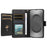 For Samsung Galaxy S26 Ultra Case with Multi-Card Holder and Strap PU Leather Phone Cover Stand - Black - 2