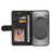 For Samsung Galaxy S26 Ultra Leather Phone Case Stand Wallet with Bi-colour Splicing Design - Black - 2