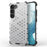 Phone Case for Samsung Galaxy S23 Shockproof Case Honeycomb Textured TPU + PC Phone Cover - Grey - 1