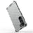 Phone Case for Samsung Galaxy S23 Shockproof Case Honeycomb Textured TPU + PC Phone Cover - Grey - 3