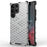Shockproof Case for Samsung Galaxy S23 Ultra Honeycomb Textured Phone Case TPU + PC Protective Cover - Grey - 1