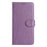 For Google Pixel 8a Wallet Phone Case Stand PU Leather Folio Flip Cover with 8 Card Slot - Purple - 3