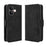 For vivo V60 Lite 5G Leather Case Phone Wallet Cover with Multiple Card Slots - Black - 1