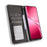 For vivo V60 Lite 5G Leather Case Wallet Stand Retro Texture Phone Cover - Black - 6