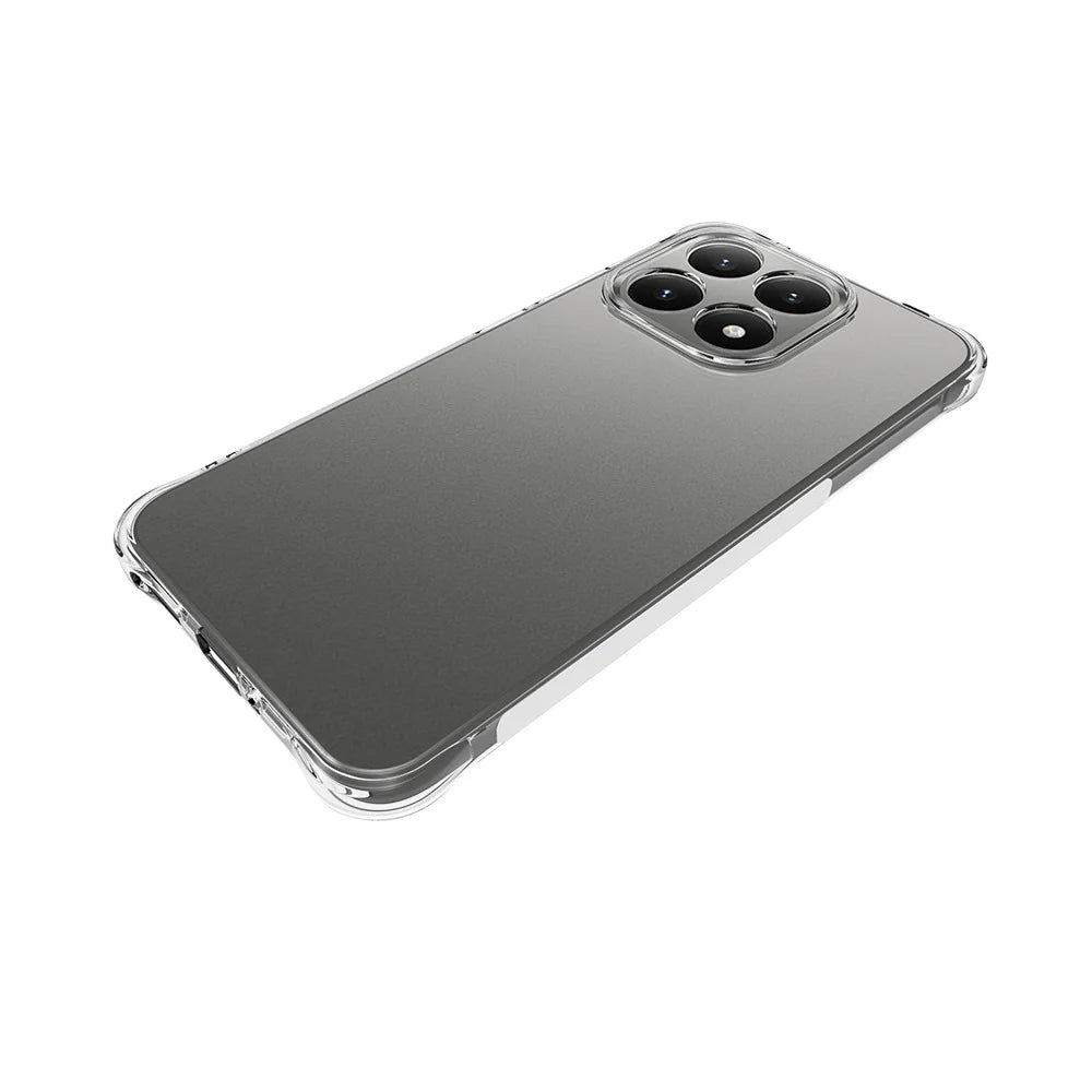 WANLONFENG For Xiaomi 15T Case  WL Series 2.0mm TPU Phone Cover with Tempered Glass Film - Transparent - 3