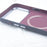 For iPhone 17 Pro Magnetic Case Carbon Fiber Texture Water Transfer PC Phone Cover - Blue Pattern Blocks - 4