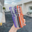For Samsung Galaxy S25 FE Magnetic Case Cute Fluorescent Design TPU Acrylic Phone Back Cover - Orange - 6