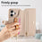 For iPhone 17 Case RFID Blocking Zipper Wallet PU Leather Mobile Cover - Khaki - 6