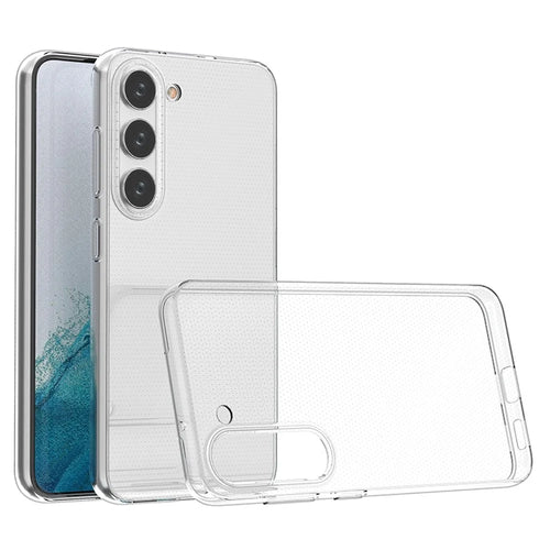 For Samsung Galaxy S23 Anti-Scratch Anti-Dust Phone Cover Transparent Soft TPU Ultra Thin Cell Phone Case - 1