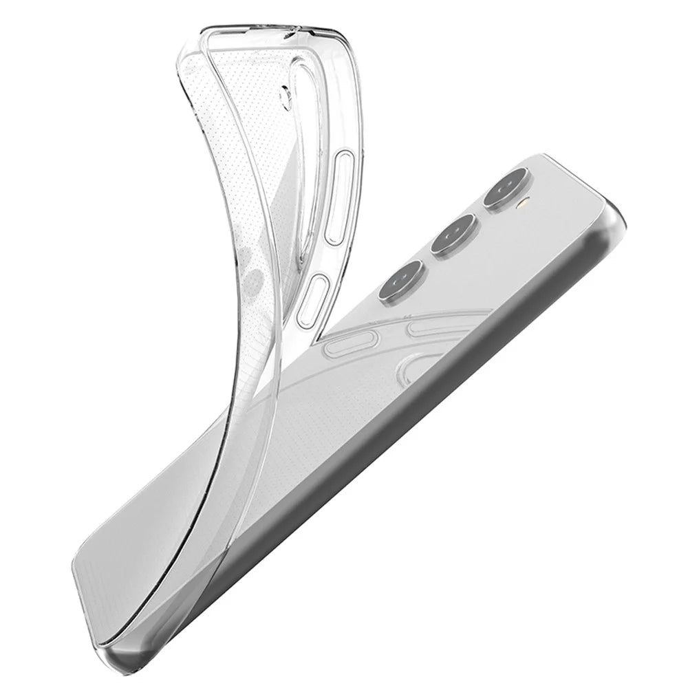 For Samsung Galaxy S23 Anti-Scratch Anti-Dust Phone Cover Transparent Soft TPU Ultra Thin Cell Phone Case - 2
