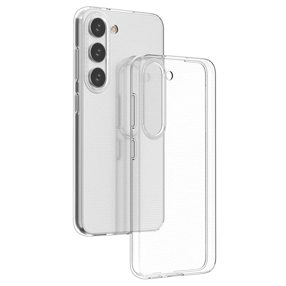 For Samsung Galaxy S23 Anti-Scratch Anti-Dust Phone Cover Transparent Soft TPU Ultra Thin Cell Phone Case - 4