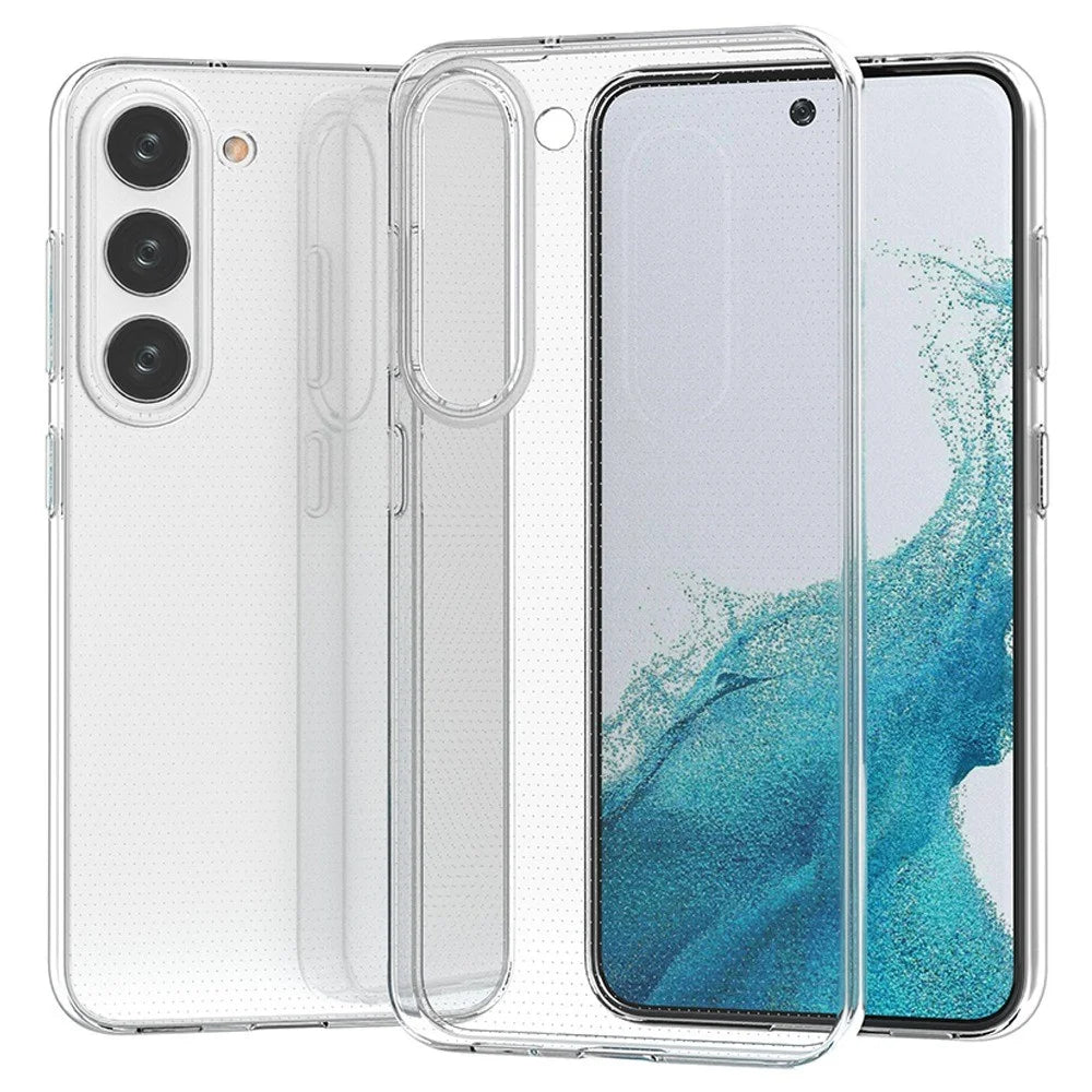 For Samsung Galaxy S23 Anti-Scratch Anti-Dust Phone Cover Transparent Soft TPU Ultra Thin Cell Phone Case - 6