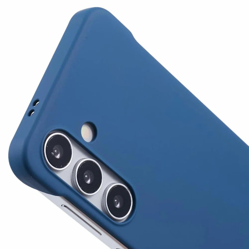 For Samsung Galaxy S23 FE Frameless Case Hard PC Slim Minimalist Phone Cover Skin-Touch - Sapphire - 6