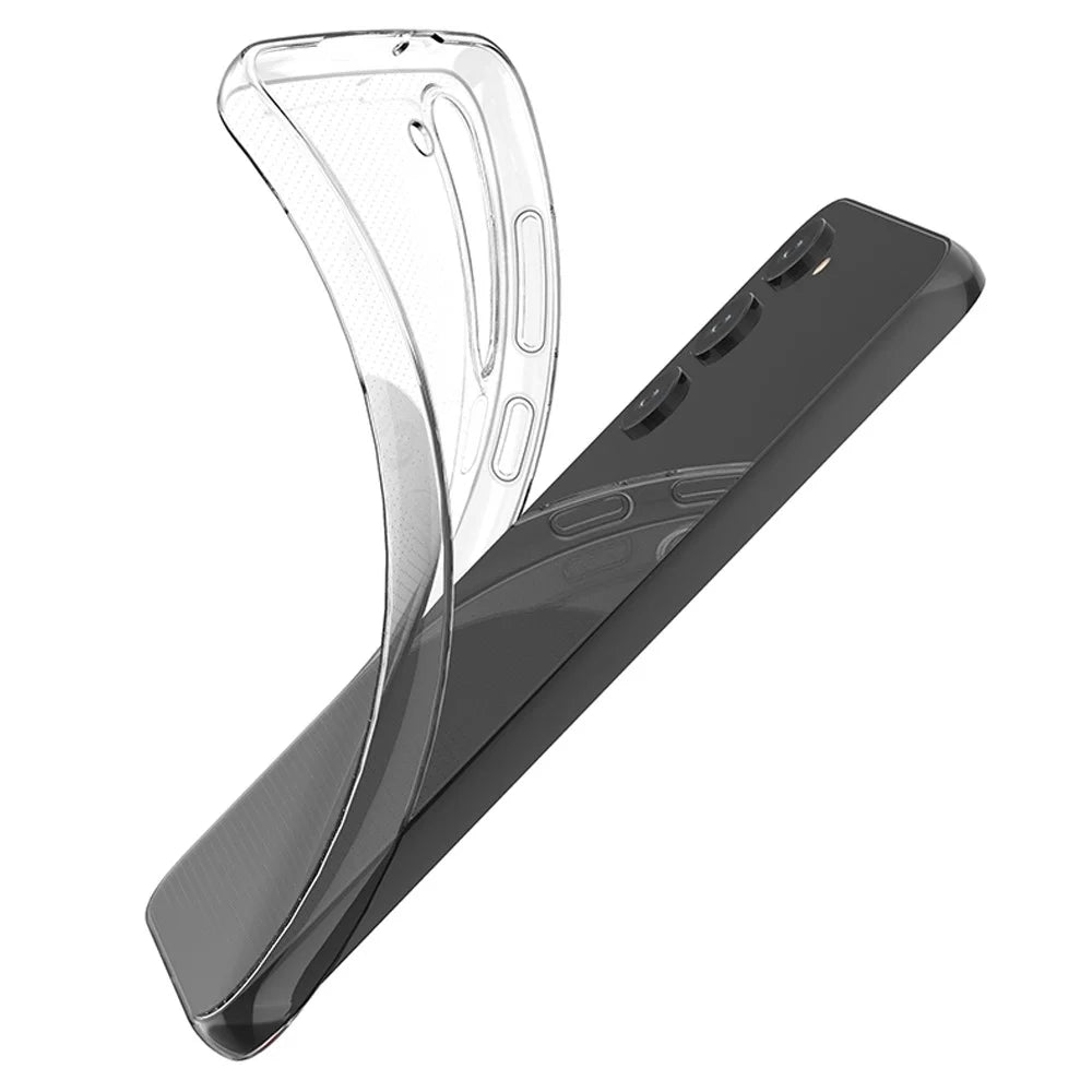For Samsung Galaxy S23+ Anti-Scratch HD Clear Phone Cover Soft TPU Ultra Slim Phone Case - 2
