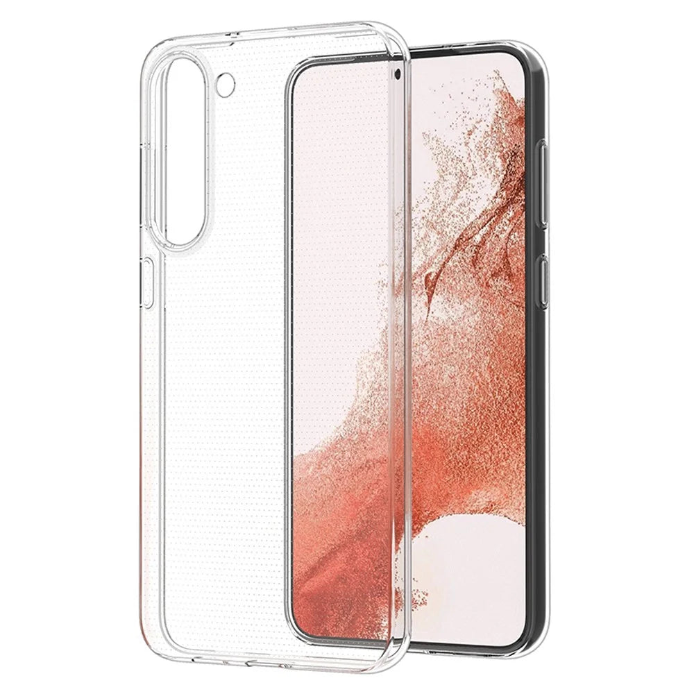 For Samsung Galaxy S23+ Anti-Scratch HD Clear Phone Cover Soft TPU Ultra Slim Phone Case - 5