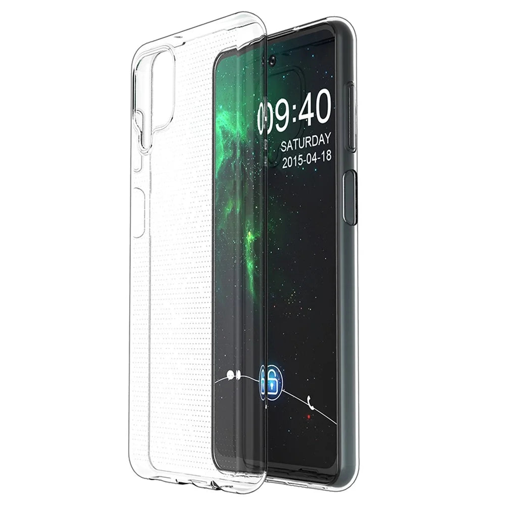 Phone Cover for Samsung Galaxy A22 4G (EU Version), Super Transparent Soft TPU Phone Case Ultra Thin Anti-Scratch Back Shell - 6