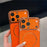 For iPhone 14 Pro Max Electroplated Phone Case Transfer to 17 Pro Max Shockproof TPU PU Back Cover - Litchi Texture - 7