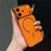 For iPhone 16 Pro Case Electroplated Frosted Shell Transfer to 17 Pro TPU PC Phone Cover - Orange - 2