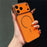 For iPhone 17 Pro Max Electroplated Phone Case Shockproof TPU PU Protective Back Cover - Litchi Texture - 2