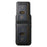 For iPhone Air Case Cloth Texture Leather + PC + TPU RFID Blocking Phone Cover with Card Holder - Black - 2