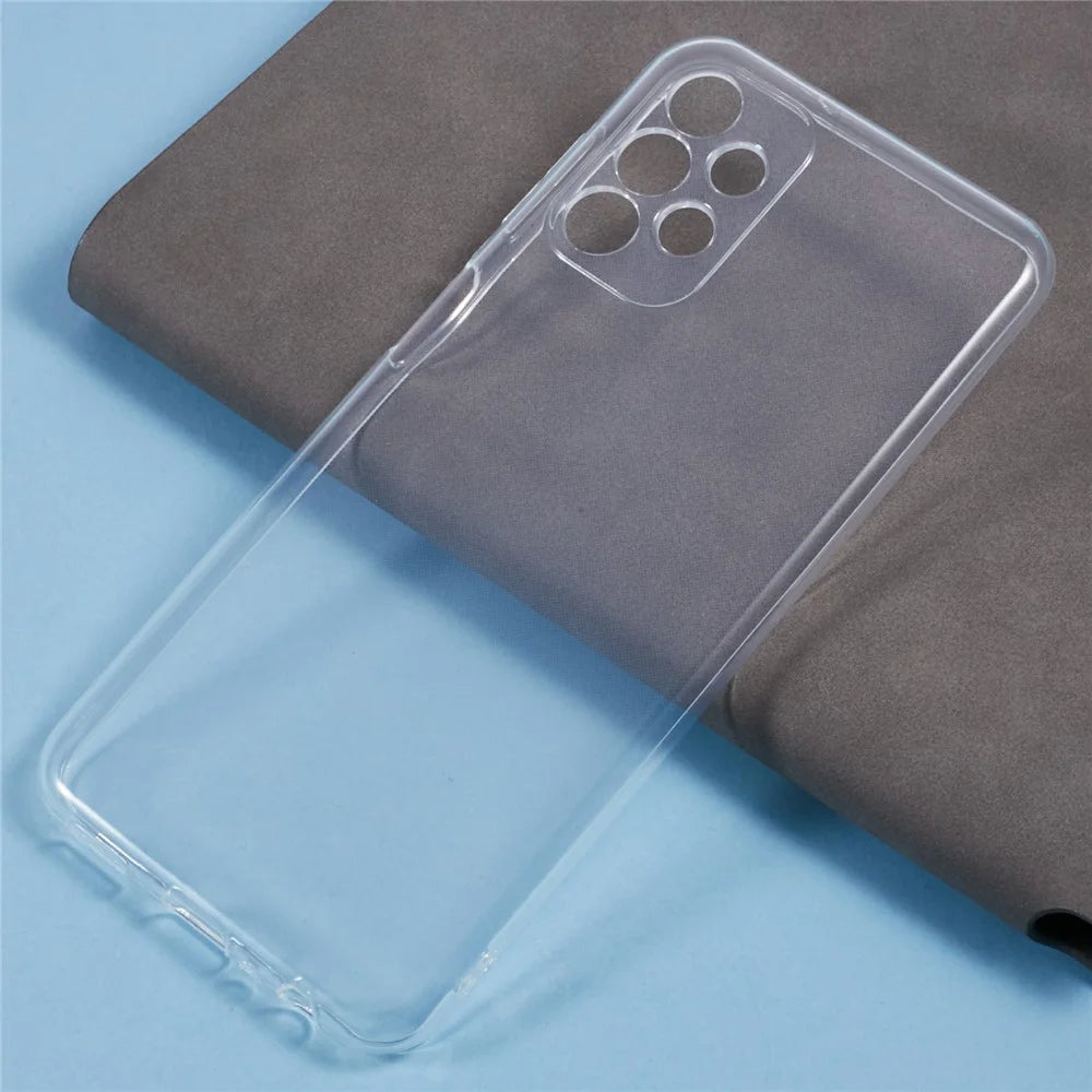 For Samsung Galaxy A13 4G Anti-Scratch HD Clear Soft TPU Phone Case Super Slim Anti-Drop Mobile Phone Cover - 4