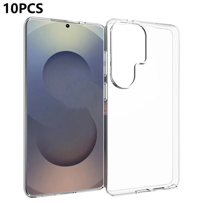 10Pcs  /  Pack For Samsung Galaxy S26 Ultra Case Watermark Free TPU Protective Clear Phone Cover - 1
