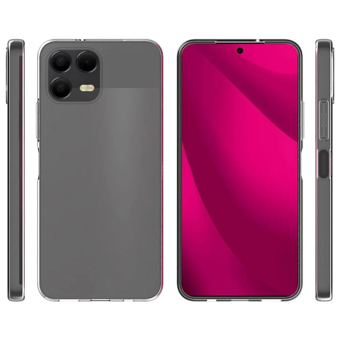 10Pcs  /  Pack For T-Mobile Revvl 8 Pro Case Watermark Free TPU Protective Clear Phone Cover - 6