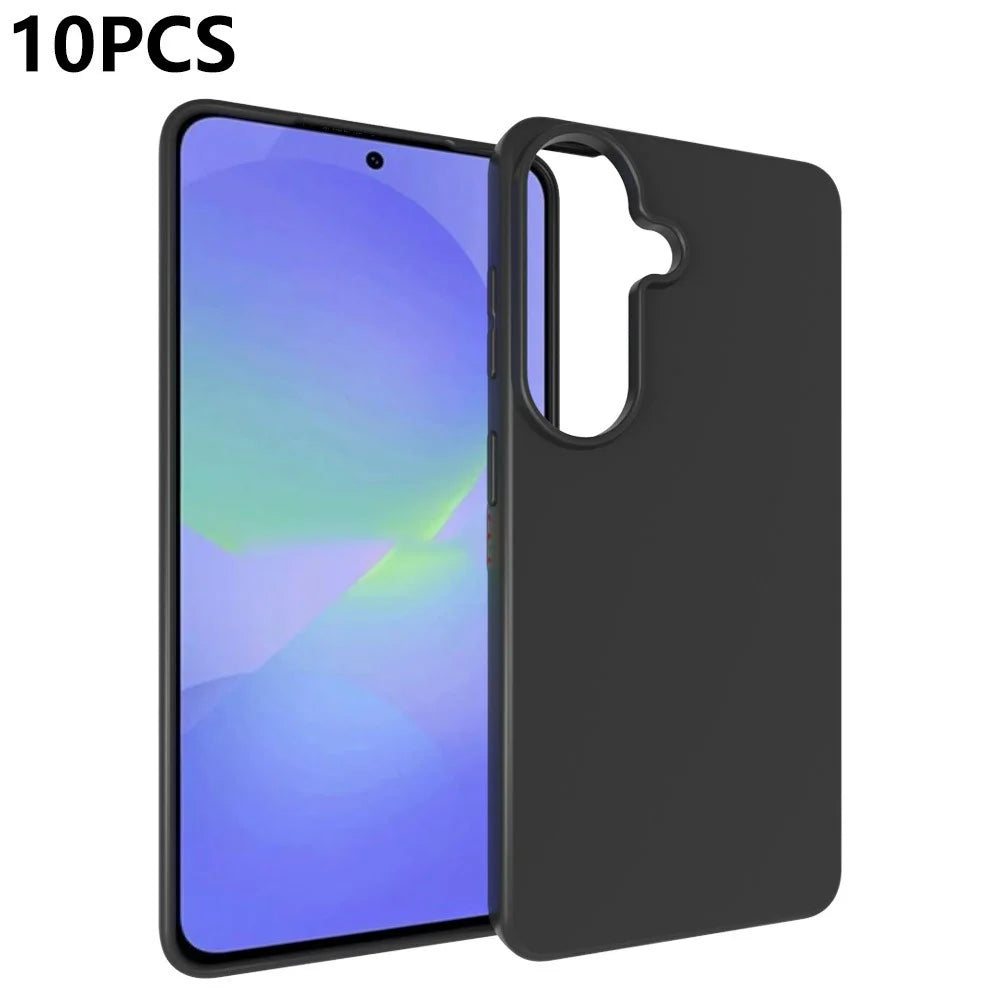 10Pcs / Pack For Samsung Galaxy S26 Case Anti Fingerprint Soft TPU Protective Cover - 1