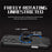 For iPhone 16 Pro Max Case with Ring Holder Kickstand PC + TPU Anti-Fall Phone Cover - Black - 2