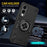 For Samsung Galaxy S25 Edge Case with Ring Holder Kickstand PC + TPU Anti-Fall Phone Cover - Black - 7