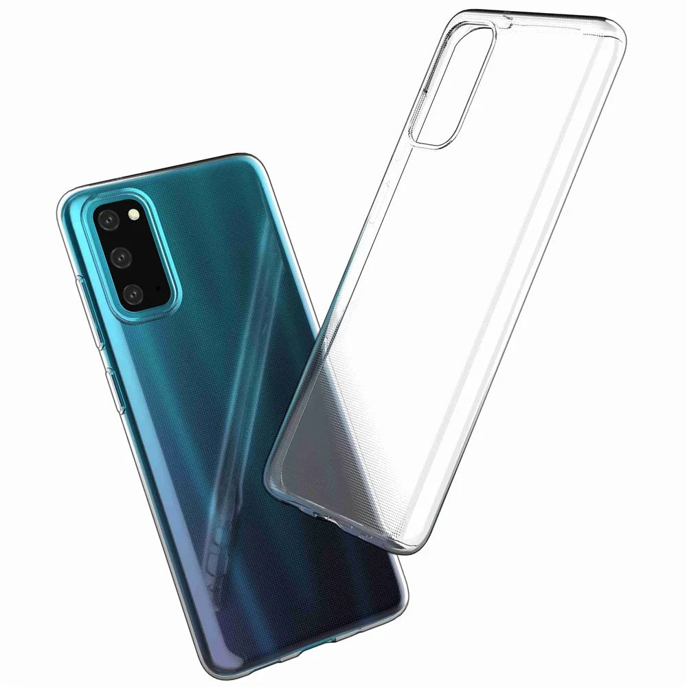 For Samsung Galaxy S20 5G / 4G Mobile Phone Shell HD Clear Soft TPU Phone Case Super Slim Anti-Fingerprint Phone Back Cover - 4