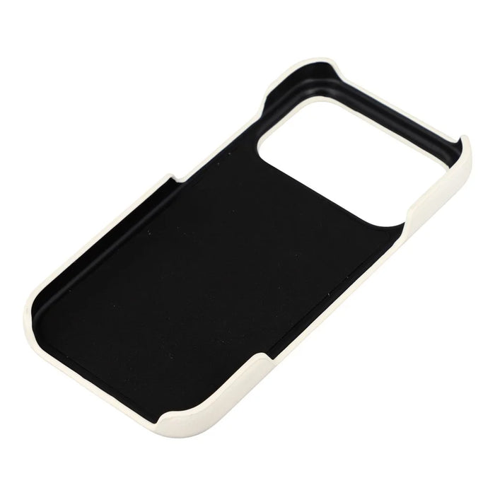 For iPhone 18 Pro Max / 17 Pro Max Case Compatible with MagSafe Skin-Touch Leather + PC Back Cover - White - 6