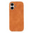 For iPhone 17 Case Compatible with MagSafe Skin-Touch Leather + PC Back Cover - Yellow - 3