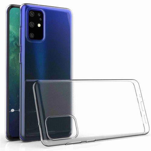 For Samsung Galaxy S20 Plus 4G / 5G Ultra Slim Transparent Soft TPU Phone Case Anti-Fingerprint Phone Back Cover - 1