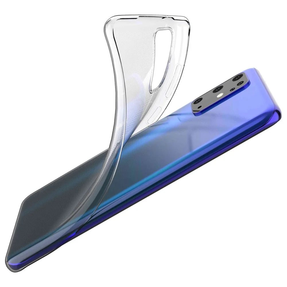 For Samsung Galaxy S20 Plus 4G / 5G Ultra Slim Transparent Soft TPU Phone Case Anti-Fingerprint Phone Back Cover - 3