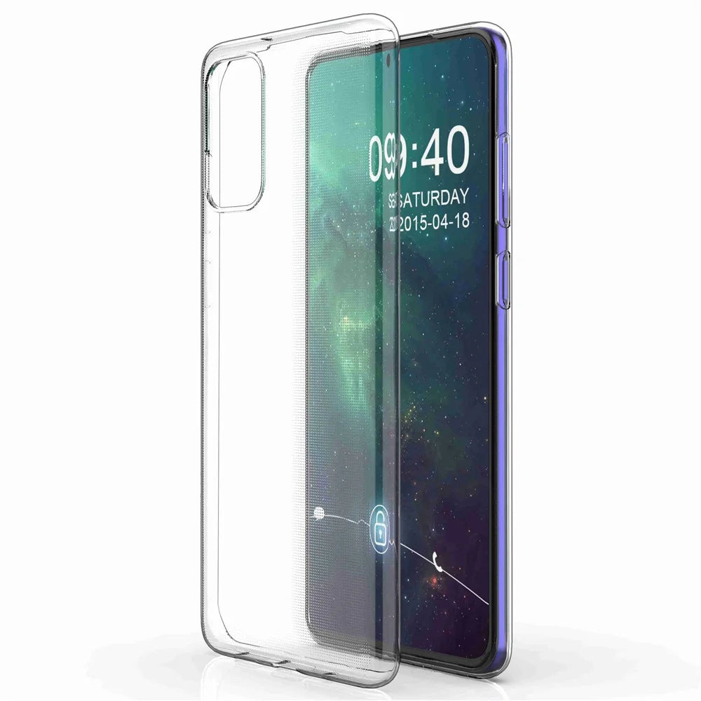 For Samsung Galaxy S20 Plus 4G / 5G Ultra Slim Transparent Soft TPU Phone Case Anti-Fingerprint Phone Back Cover - 6