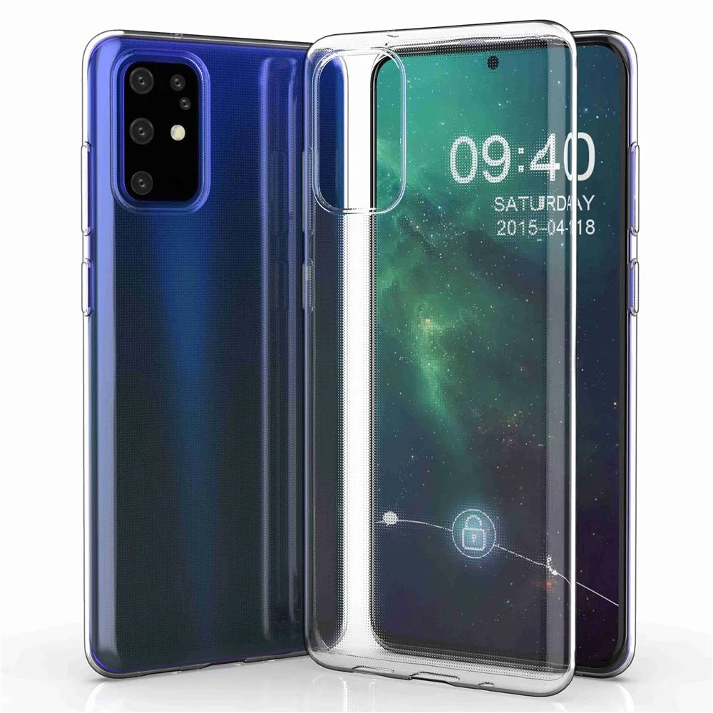 For Samsung Galaxy S20 Plus 4G / 5G Ultra Slim Transparent Soft TPU Phone Case Anti-Fingerprint Phone Back Cover - 7