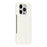 For iPhone 16 Pro Max Case Compatible with MagSafe Skin-Touch Leather + PC Back Cover - White - 1