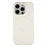 For iPhone 16 Pro Max Case Compatible with MagSafe Skin-Touch Leather + PC Back Cover - White - 3