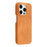 For iPhone 15 Pro Case Compatible with MagSafe Skin-Touch Leather + PC Back Cover - Yellow - 1