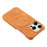 For iPhone 15 Pro Case Compatible with MagSafe Skin-Touch Leather + PC Back Cover - Yellow - 5