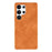 For Samsung Galaxy S25 Ultra Magnetic Case Skin-Touch Leather + PC Back Cover - Yellow - 3