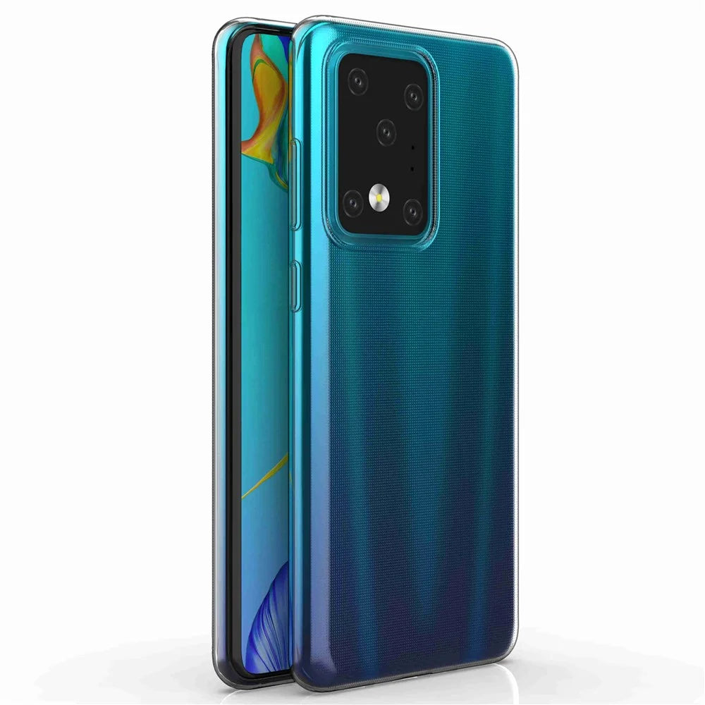 For Samsung Galaxy S20 Ultra Anti-Yellowing Phone Back Cover Shell Soft TPU Ultra Thin Cell Phone Case - 2