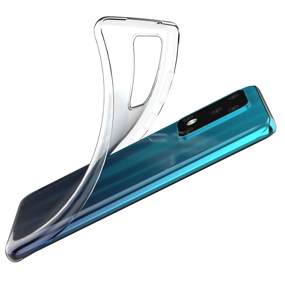 For Samsung Galaxy S20 Ultra Anti-Yellowing Phone Back Cover Shell Soft TPU Ultra Thin Cell Phone Case - 3