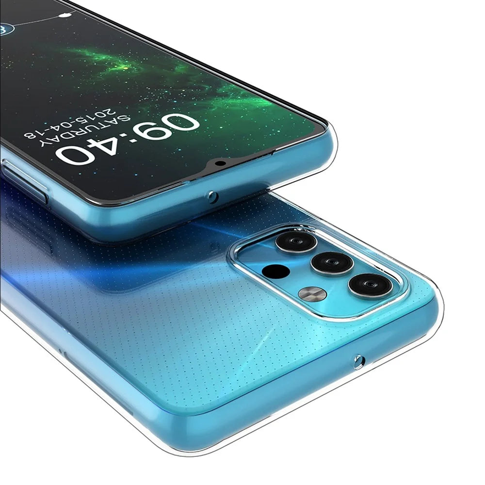 For Samsung Galaxy A32 4G (EU Version) Anti-Drop Transparent Soft TPU Phone Case Ultra Thin Anti-Scratch Back Cover - 4