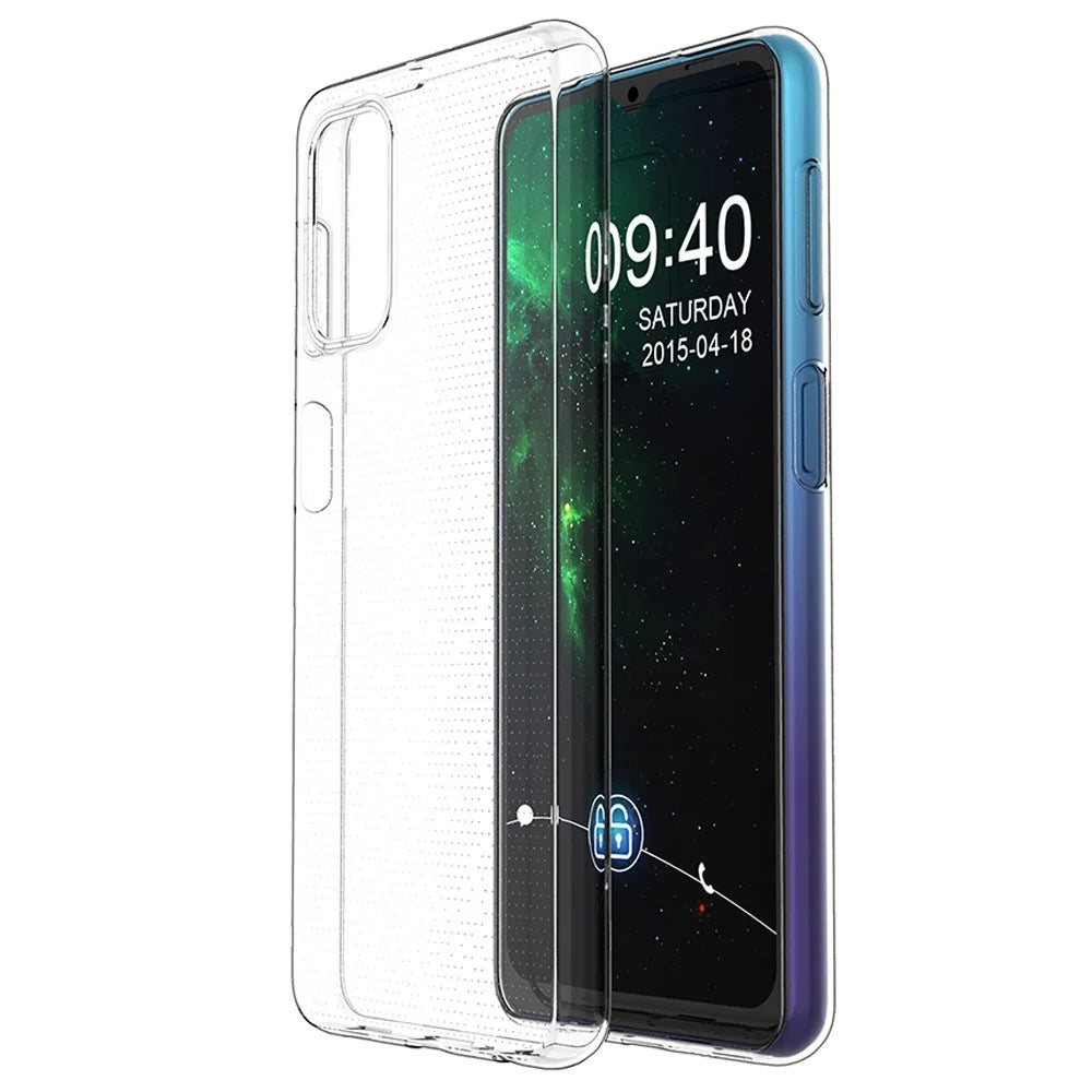 For Samsung Galaxy A32 4G (EU Version) Anti-Drop Transparent Soft TPU Phone Case Ultra Thin Anti-Scratch Back Cover - 6